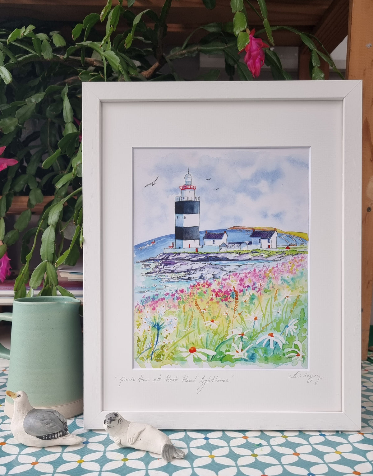" picnic time at Hook Head lighthouse"