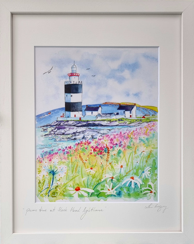 " picnic time at Hook Head lighthouse"