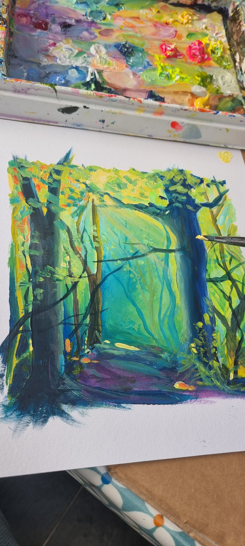 " forest's glow "