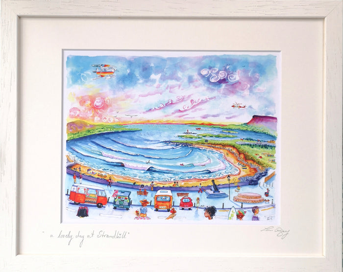 "a lovely day at Strandhill"